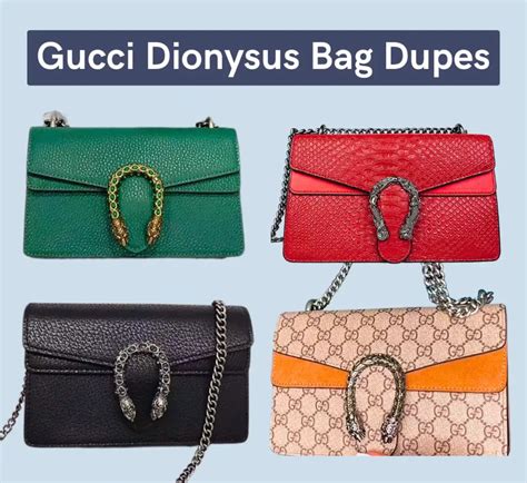 gucci dionysus bag dupes|gucci knock off bags.